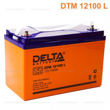 Аккумулятор Delta DTM12100L 12V 100Ah